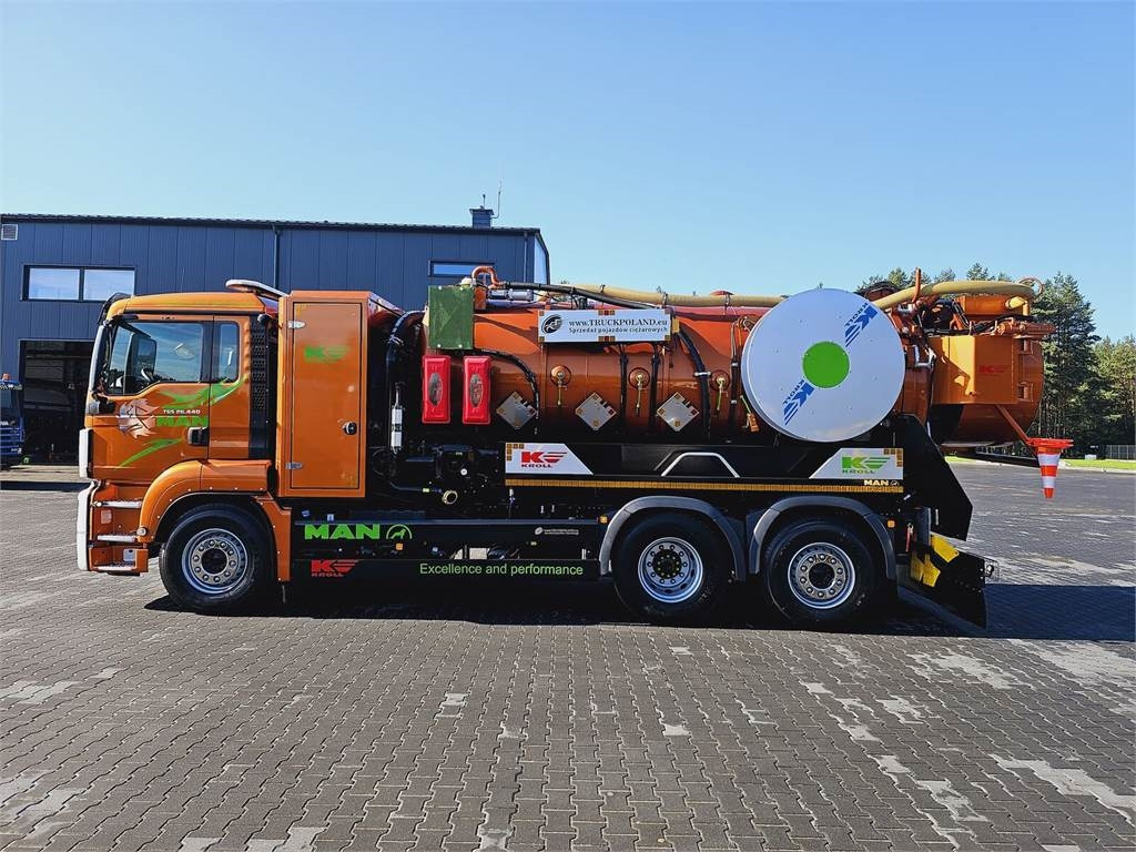MAN WUKO KROLL ADR COMBI FOR SEWER CLEANING - فراغ شاحنة: صور 4 MAN WUKO KROLL ADR COMBI FOR SEWER CLEANING - فراغ شاحنة: صور 4