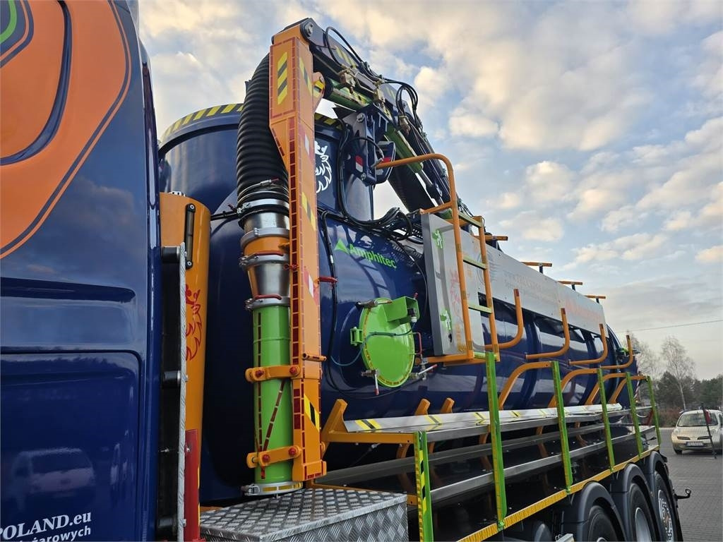 فراغ شاحنة Scania Amphitec VORTEX G2 ATEX suction and blowing vacuum: صور 10
