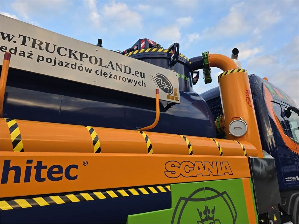 فراغ شاحنة Scania Amphitec VORTEX G2 ATEX suction and blowing vacuum: صور 23