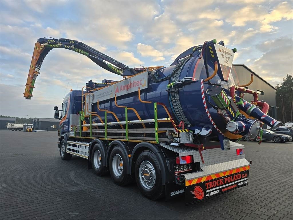 فراغ شاحنة Scania Amphitec VORTEX G2 ATEX suction and blowing vacuum: صور 25