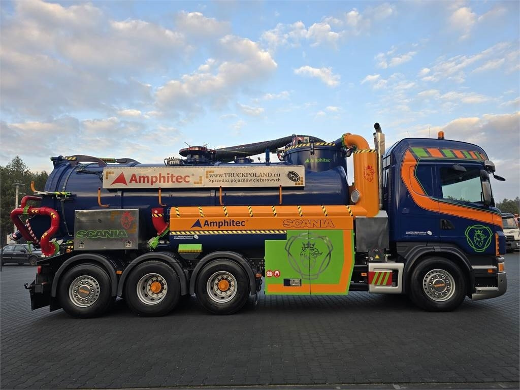 فراغ شاحنة Scania Amphitec VORTEX G2 ATEX suction and blowing vacuum: صور 7