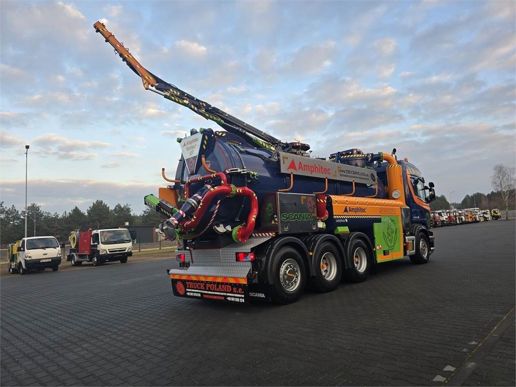 فراغ شاحنة Scania Amphitec VORTEX G2 ATEX suction and blowing vacuum: صور 27