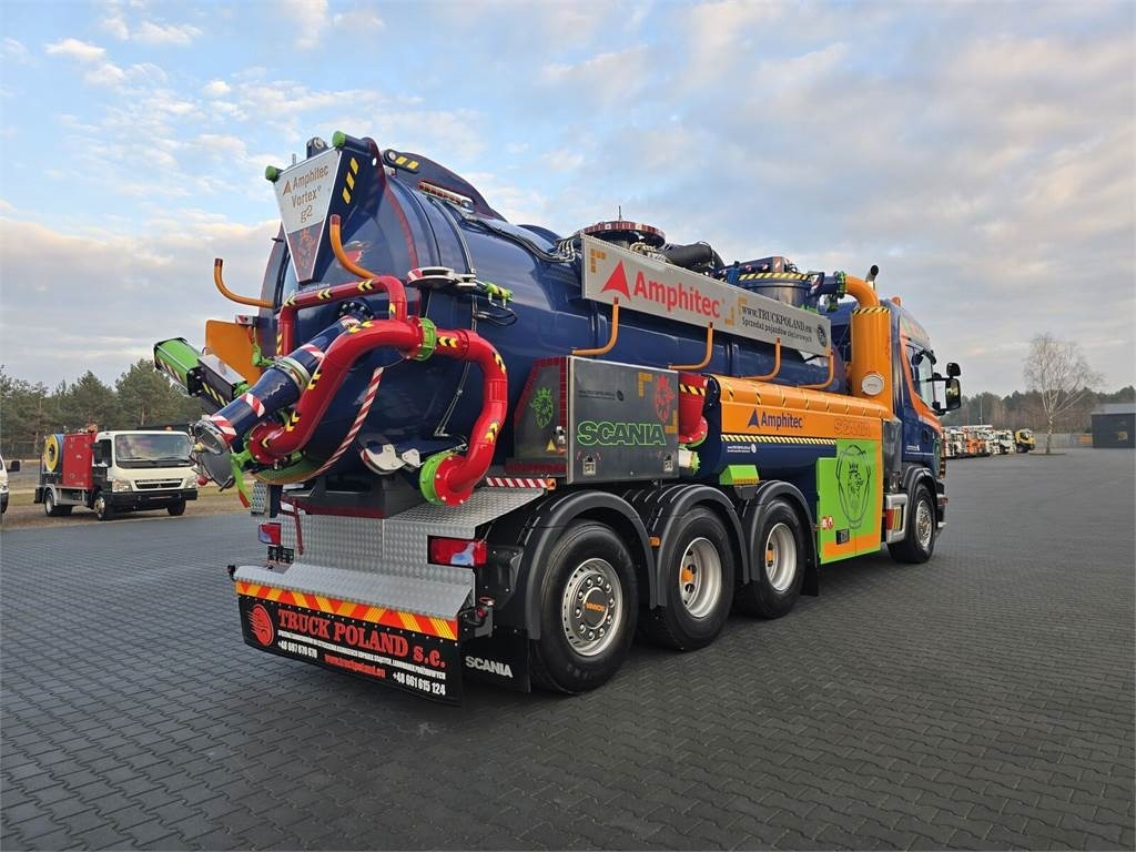 فراغ شاحنة Scania Amphitec VORTEX G2 ATEX suction and blowing vacuum: صور 6