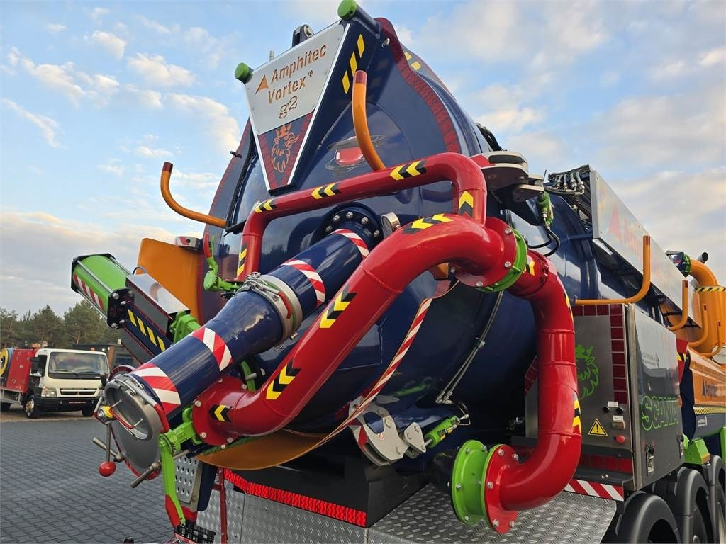 فراغ شاحنة Scania Amphitec VORTEX G2 ATEX suction and blowing vacuum: صور 18