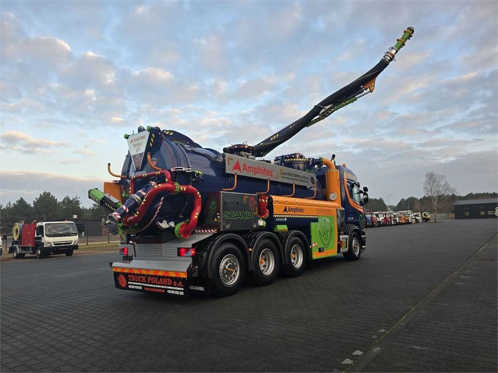 فراغ شاحنة Scania Amphitec VORTEX G2 ATEX suction and blowing vacuum: صور 28