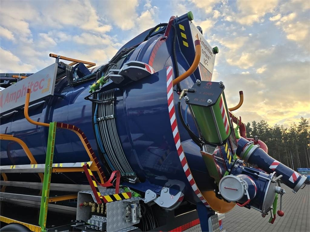 فراغ شاحنة Scania Amphitec VORTEX G2 ATEX suction and blowing vacuum: صور 17