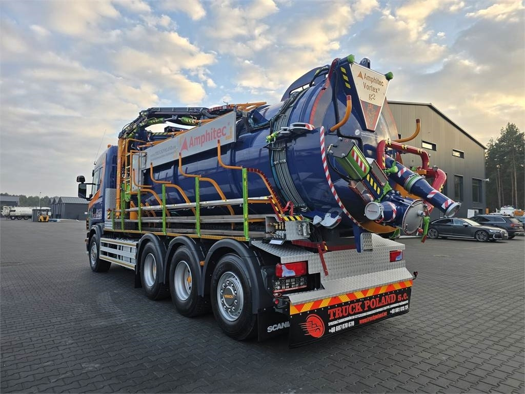 فراغ شاحنة Scania Amphitec VORTEX G2 ATEX suction and blowing vacuum: صور 5