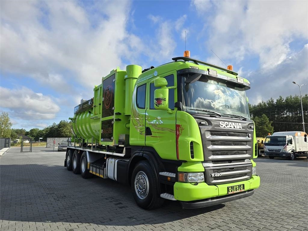 Scania Disab Centurion P210/9 Suction-blowing vacuum load - حفارة: صور 2 Scania Disab Centurion P210/9 Suction-blowing vacuum load - حفارة: صور 2