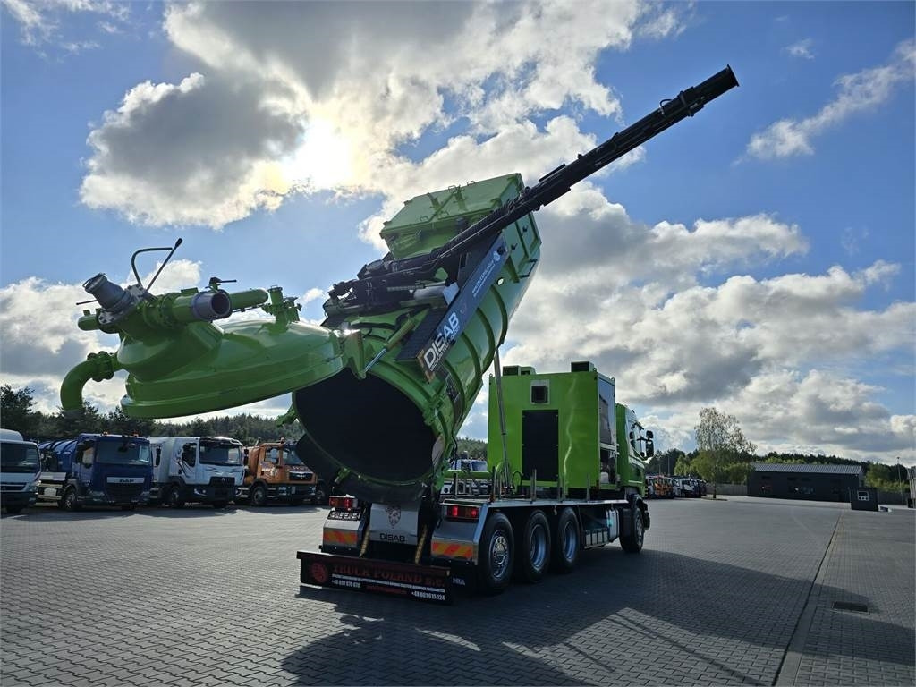 Scania Disab Centurion P210/9 Suction-blowing vacuum load - فراغ شاحنة: صور 1 Scania Disab Centurion P210/9 Suction-blowing vacuum load - فراغ شاحنة: صور 1