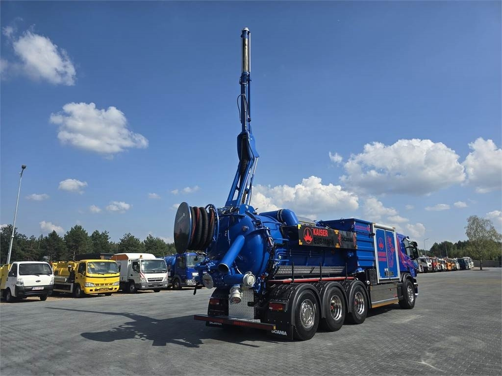 Scania KAISER EUR-MARK PL 8 Vacuum suction-blowing loader  إيجار Scania KAISER EUR-MARK PL 8 Vacuum suction-blowing loader: صور 11