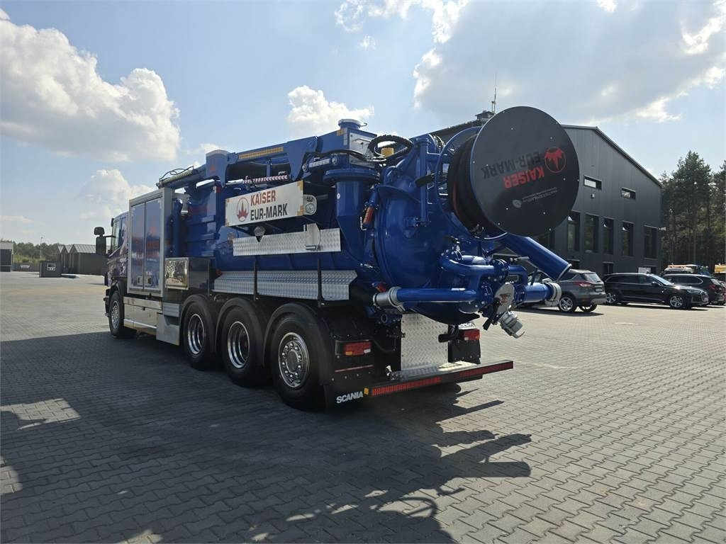 Scania KAISER EUR-MARK PL 8 Vacuum suction-blowing loader - حفارة: صور 5 Scania KAISER EUR-MARK PL 8 Vacuum suction-blowing loader - حفارة: صور 5