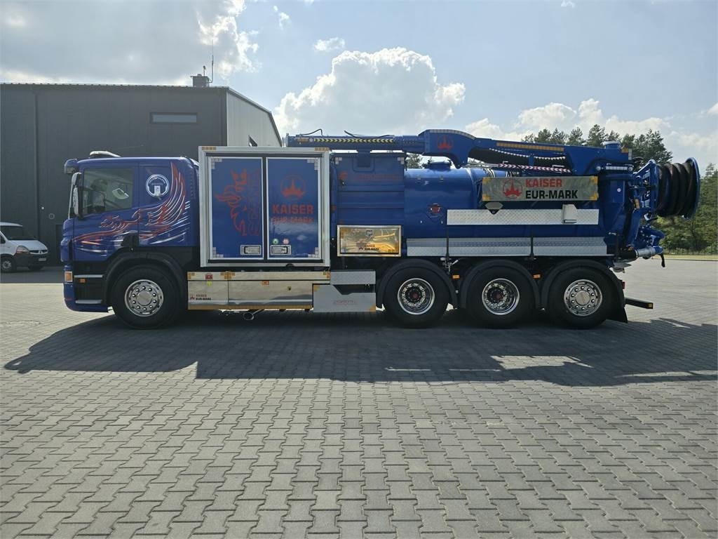 Scania KAISER EUR-MARK PL 8 Vacuum suction-blowing loader - حفارة: صور 4 Scania KAISER EUR-MARK PL 8 Vacuum suction-blowing loader - حفارة: صور 4