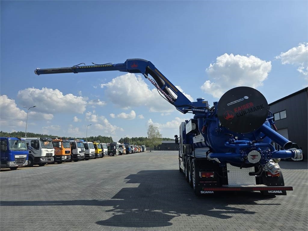 Scania KAISER EUR-MARK PL 8 Vacuum suction-blowing loader  إيجار Scania KAISER EUR-MARK PL 8 Vacuum suction-blowing loader: صور 12
