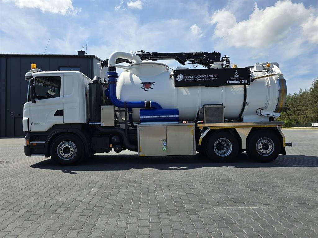 Scania Saugbagger Larsen FlexVac 311 Vacuum suction loade - فراغ شاحنة: صور 4 Scania Saugbagger Larsen FlexVac 311 Vacuum suction loade - فراغ شاحنة: صور 4
