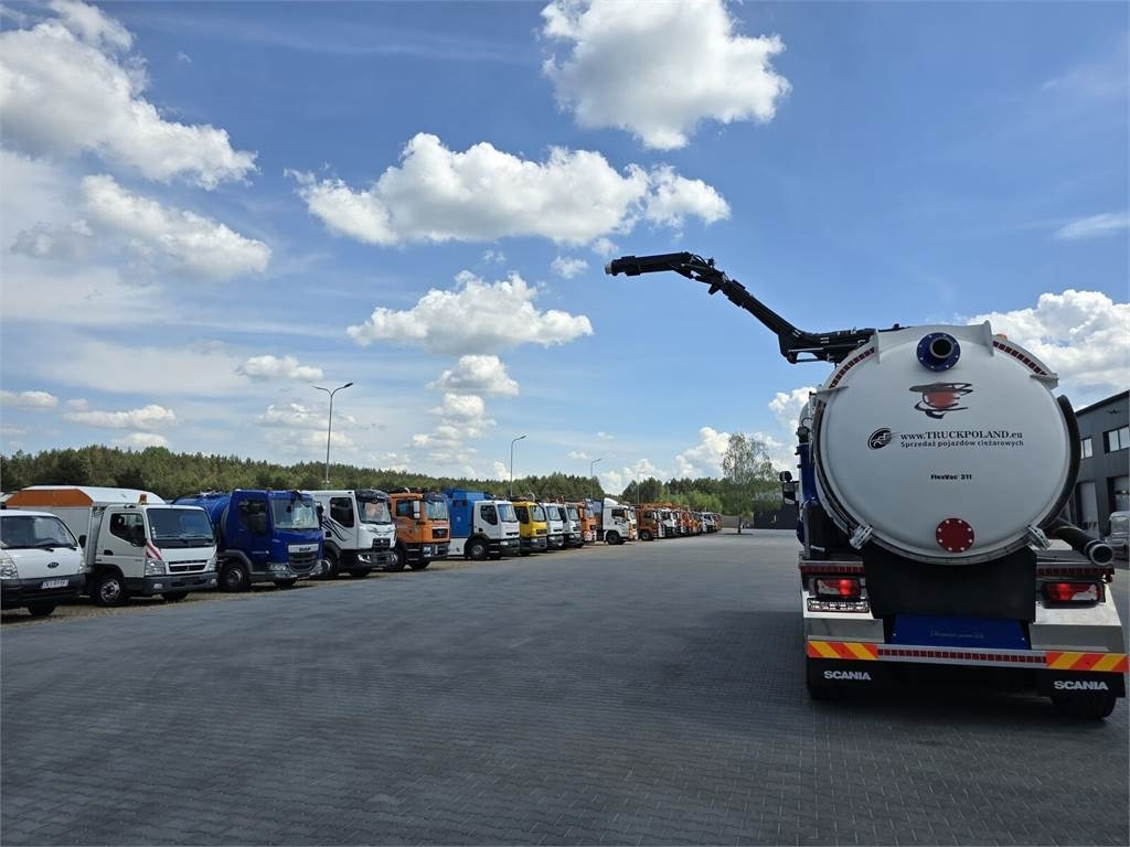 Scania Saugbagger Larsen FlexVac 311 Vacuum suction loade - فراغ شاحنة: صور 4 Scania Saugbagger Larsen FlexVac 311 Vacuum suction loade - فراغ شاحنة: صور 4
