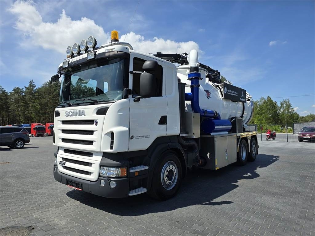 Scania Saugbagger Larsen FlexVac 311 Vacuum suction loade - فراغ شاحنة: صور 3 Scania Saugbagger Larsen FlexVac 311 Vacuum suction loade - فراغ شاحنة: صور 3