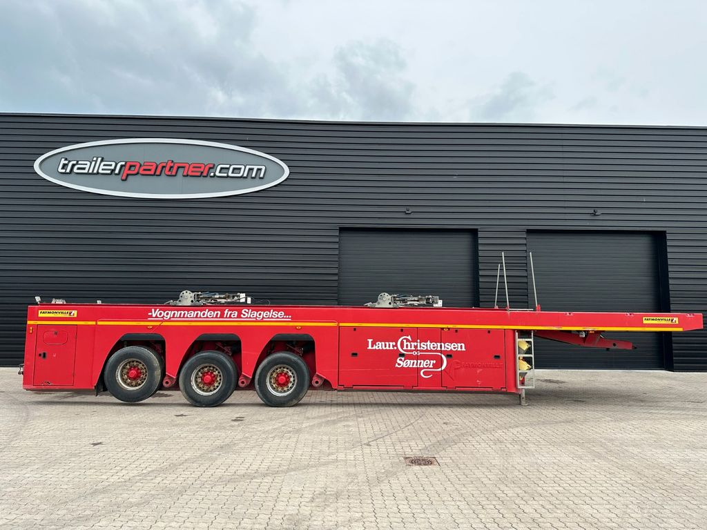 Faymonville Prefamax Innenlader / für beton elementen - عربة مسطحة منخفضة نصف مقطورة: صور 1 Faymonville Prefamax Innenlader / für beton elementen - عربة مسطحة منخفضة نصف مقطورة: صور 1
