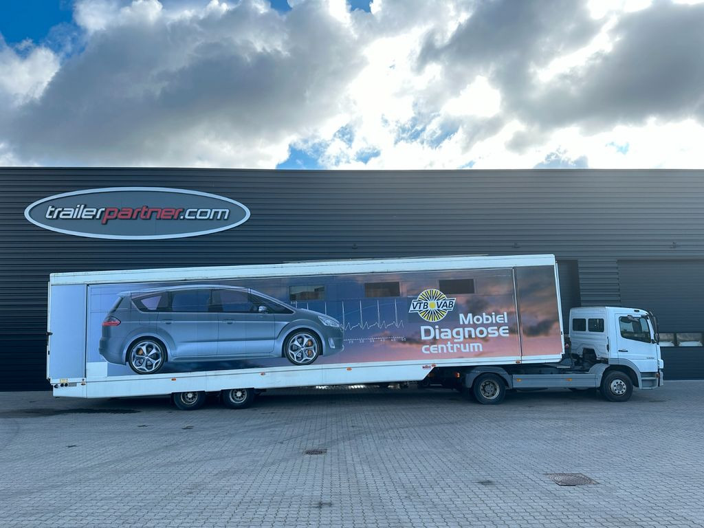 Mercedes-Benz Atego 1328 LS 4x2 + Diagnose Auflieger Mercedes-Benz Atego 1328 LS 4x2 + Diagnose Auflieger - شاحنة جرار: صور 1 Mercedes-Benz Atego 1328 LS 4x2 + Diagnose Auflieger Mercedes-Benz Atego 1328 LS 4x2 + Diagnose Auflieger - شاحنة جرار: صور 1