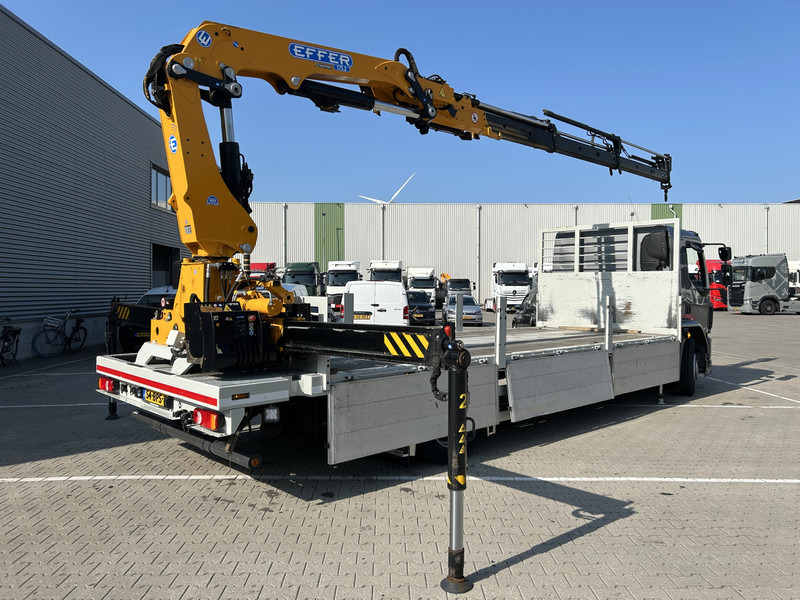 DAF LF 320 FA / Effer 175.2/c3s Crane / 363 dkm / Plateau / APK TUV 08-25 - شاحنة كرين: صور 2 DAF LF 320 FA / Effer 175.2/c3s Crane / 363 dkm / Plateau / APK TUV 08-25 - شاحنة كرين: صور 2