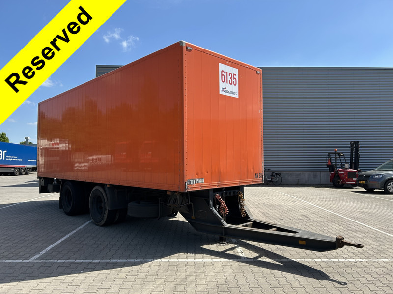 بصندوق مغلق مقطورة Floor FLMA-18 / Wipkar - Anhanger - Trailer / Alu Box / Loadlift -> Not Working: صور 1