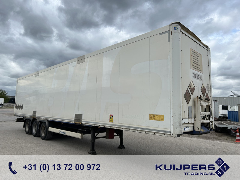 Krone DryLiner / Box / Front Damage / BPW Drum / APK TUV 12-25 - بصندوق مغلق نصف مقطورة: صور 1 Krone DryLiner / Box / Front Damage / BPW Drum / APK TUV 12-25 - بصندوق مغلق نصف مقطورة: صور 1