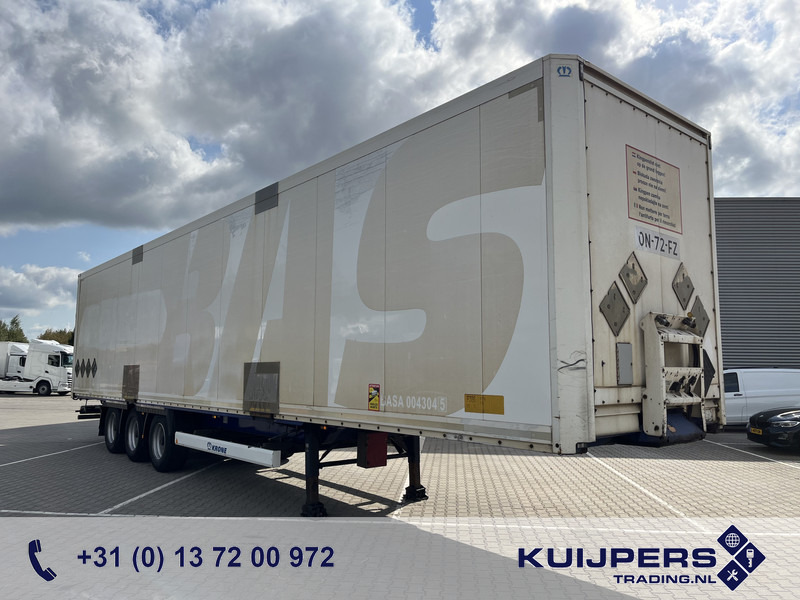 Krone DryLiner / Box / Huckepack / BPW Drum / APK TUV 04-26 - بصندوق مغلق نصف مقطورة: صور 1 Krone DryLiner / Box / Huckepack / BPW Drum / APK TUV 04-26 - بصندوق مغلق نصف مقطورة: صور 1