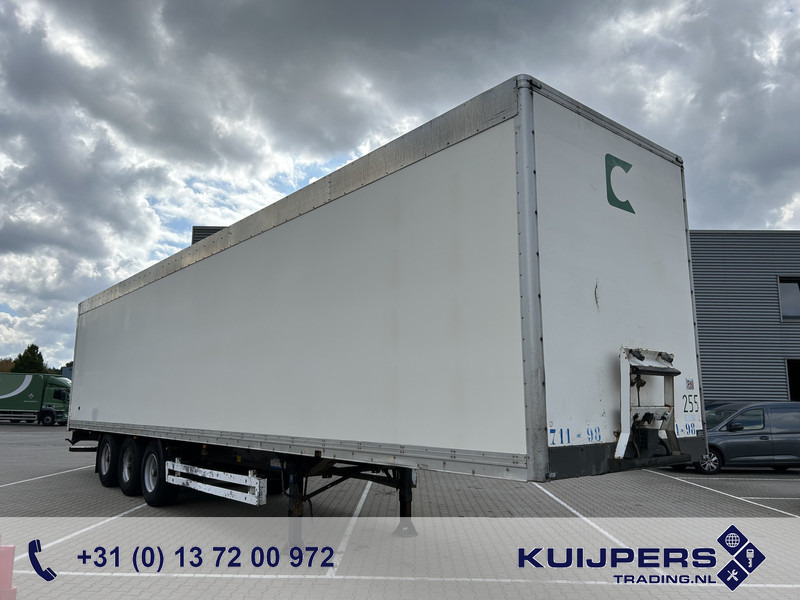 Krone SDP 27 / Box - Confectie / 3 axle BPW Drum / NL Trailer - بصندوق مغلق نصف مقطورة: صور 1 Krone SDP 27 / Box - Confectie / 3 axle BPW Drum / NL Trailer - بصندوق مغلق نصف مقطورة: صور 1