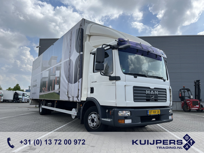 MAN TGL 12.180 / 12 Ton / 781 dkm / Oil Leak / Canvas Box / NL Truck - بصندوق مغلق شاحنة: صور 1 MAN TGL 12.180 / 12 Ton / 781 dkm / Oil Leak / Canvas Box / NL Truck - بصندوق مغلق شاحنة: صور 1