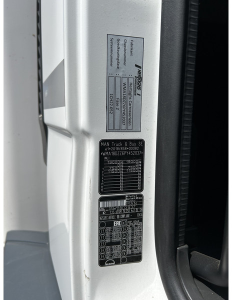 MAN TGM 18.250 / Carrier Koeler -30 gr / Chereau Frigobox / Laadklep / APK 06-26 إيجار MAN TGM 18.250 / Carrier Koeler -30 gr / Chereau Frigobox / Laadklep / APK 06-26: صور 15