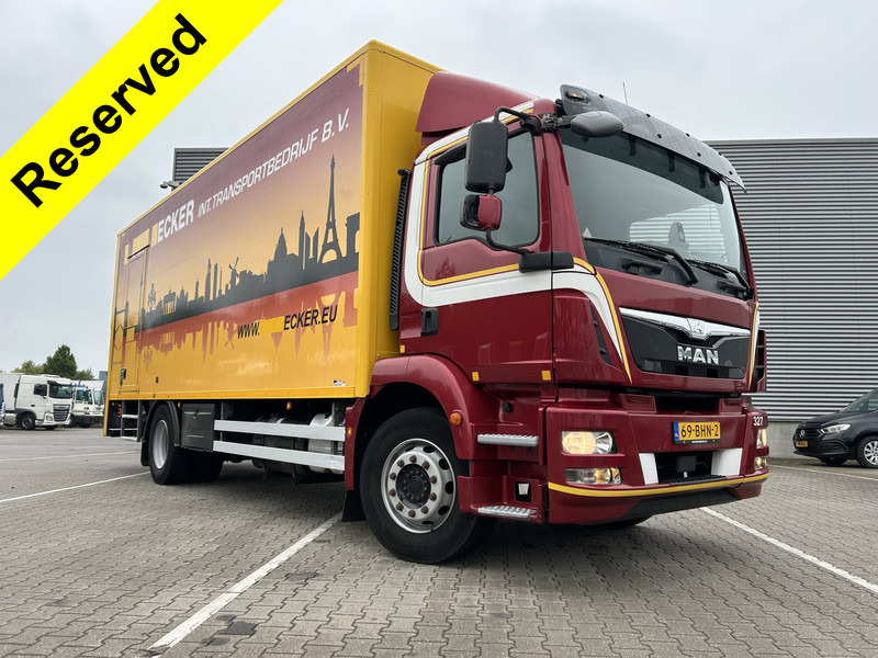 MAN TGM 18.250 Euro 6 / 18 Ton / 688 dkm / Box / Loadlift / APK TUV 08-25 - بصندوق مغلق شاحنة: صور 1 MAN TGM 18.250 Euro 6 / 18 Ton / 688 dkm / Box / Loadlift / APK TUV 08-25 - بصندوق مغلق شاحنة: صور 1