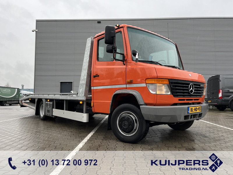 Mercedes-Benz Vario 612 D / Car - Machine Transporter 570 cm / Winch / Ramps / NL Truck - شاحنة نقل سيارات شاحنة: صور 1 Mercedes-Benz Vario 612 D / Car - Machine Transporter 570 cm / Winch / Ramps / NL Truck - شاحنة نقل سيارات شاحنة: صور 1