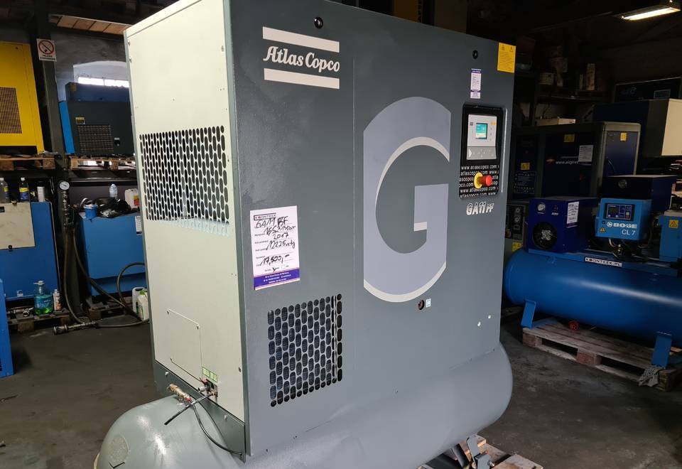 Kompresor śrubowy Atlas Copco GA 11 FF - ضاغط الهواء: صور 4 Kompresor śrubowy Atlas Copco GA 11 FF - ضاغط الهواء: صور 4