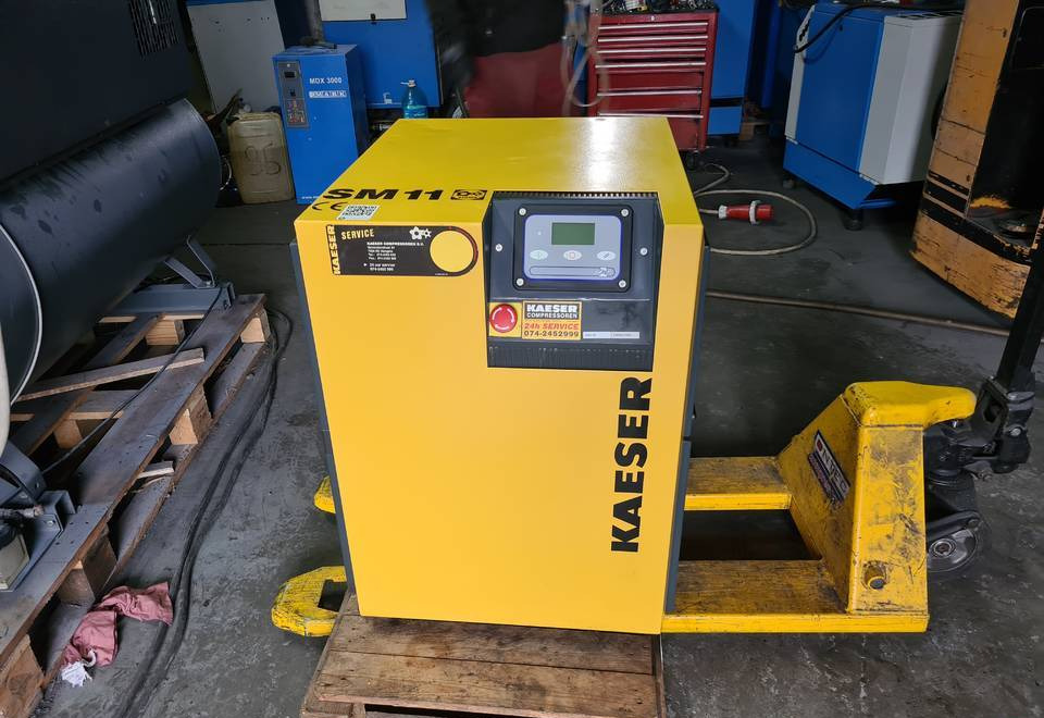 Kompresor śrubowy KAESER SM 11  7,5 kw - ضاغط الهواء: صور 4 Kompresor śrubowy KAESER SM 11  7,5 kw - ضاغط الهواء: صور 4