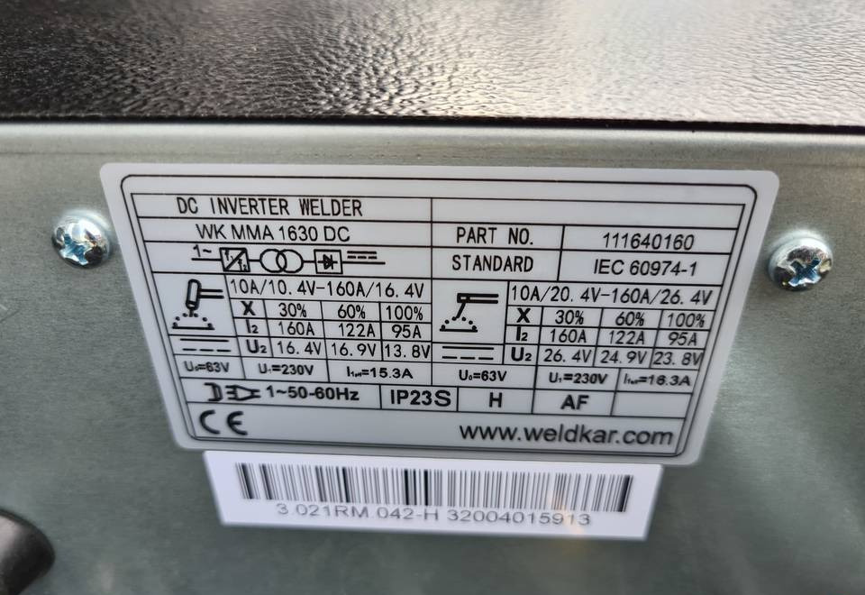 SPAWARKA WELDKAR WK MMA 1630 160A - ادوات لحام: صور 5 SPAWARKA WELDKAR WK MMA 1630 160A - ادوات لحام: صور 5