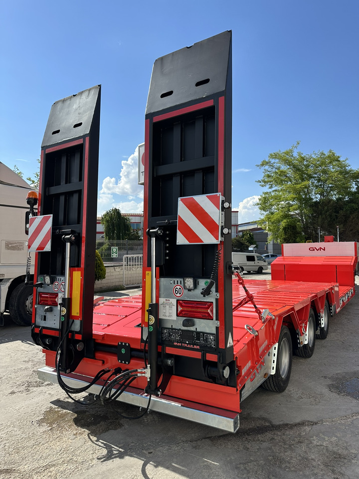 جديد عربة مسطحة منخفضة نصف مقطورة GVN Trailer 3 AXLE HYDRAULIC PLATFORM LOWBED: صور 13