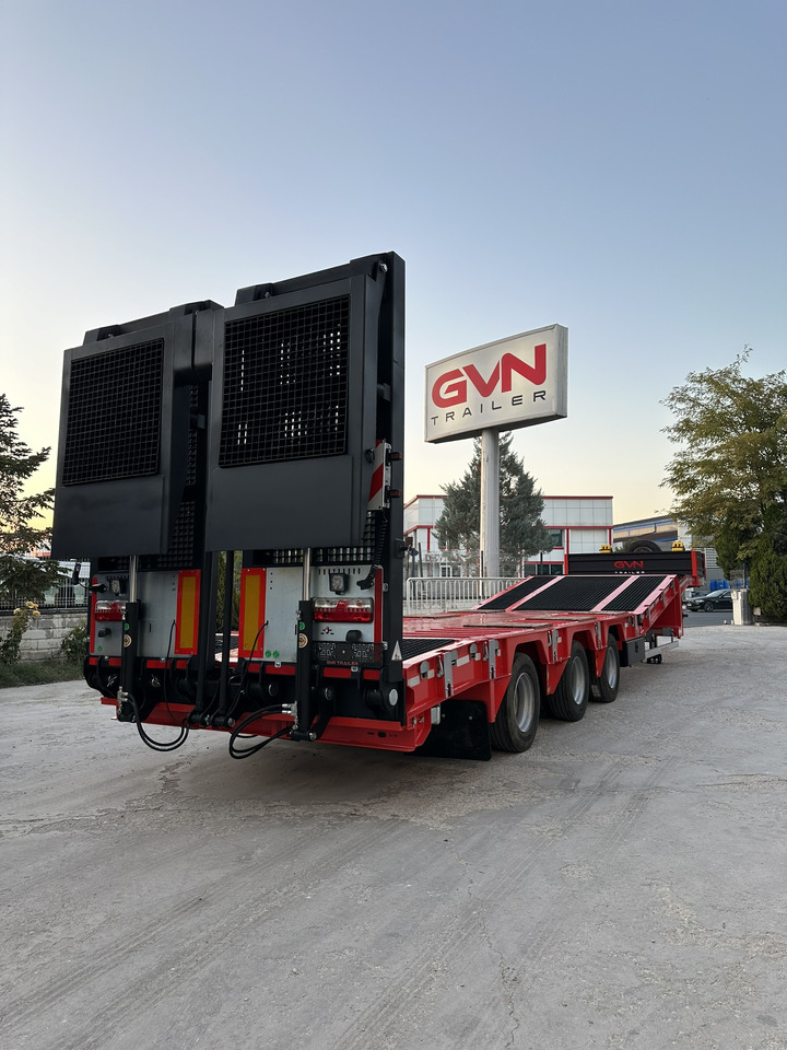 جديد عربة مسطحة منخفضة نصف مقطورة GVN Trailer 3 AXLE HYDRAULIC PLATFORM LOWBED: صور 17