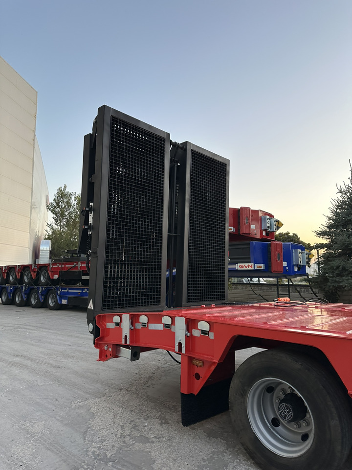 جديد عربة مسطحة منخفضة نصف مقطورة GVN Trailer 3 AXLE HYDRAULIC PLATFORM LOWBED: صور 18