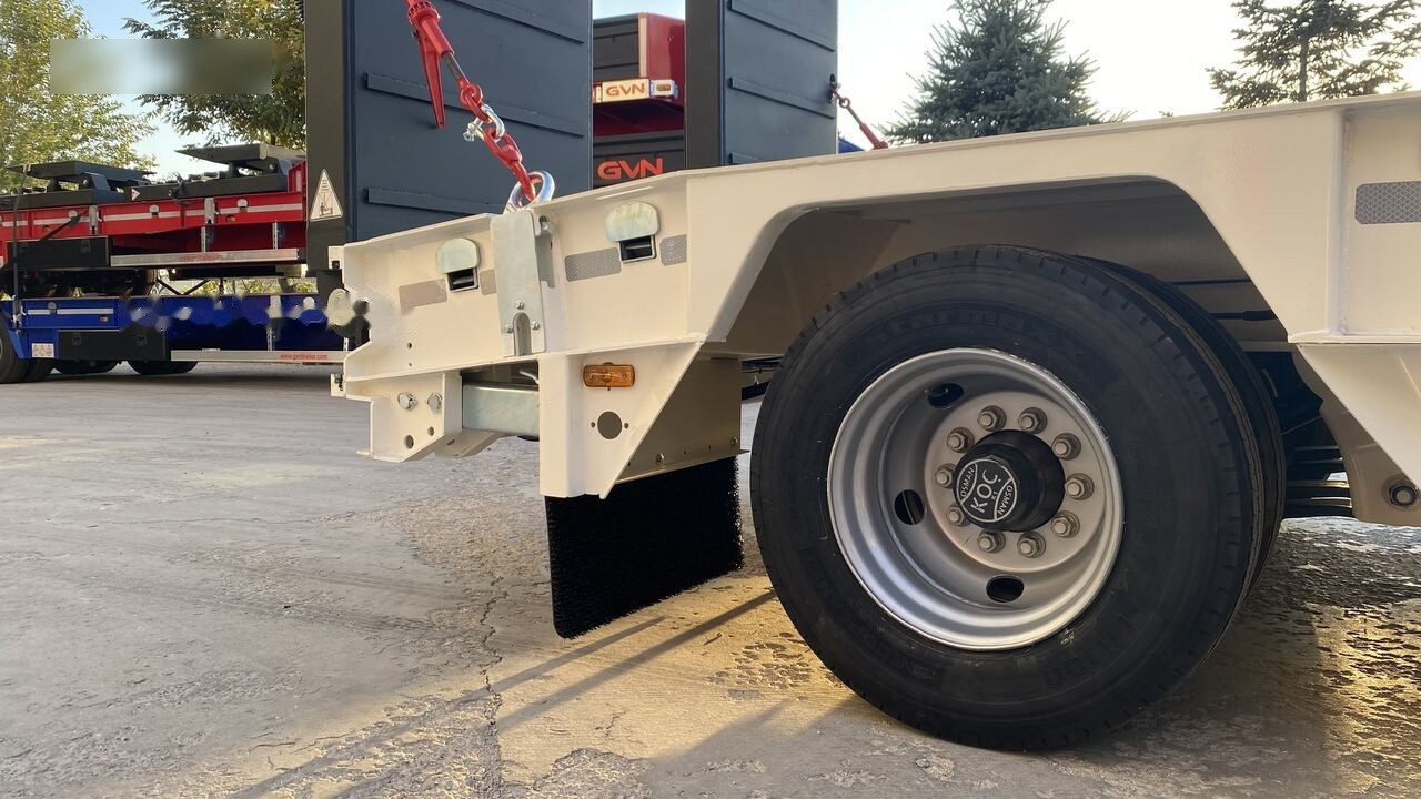 جديد عربة مسطحة منخفضة نصف مقطورة GVN Trailer 4 AXLE HYDRAULIC PLATFORM LOWBED: صور 8