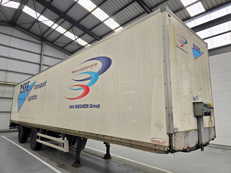 Trouillet SRD3 38G - بصندوق مغلق نصف مقطورة: صور 3 Trouillet SRD3 38G - بصندوق مغلق نصف مقطورة: صور 3