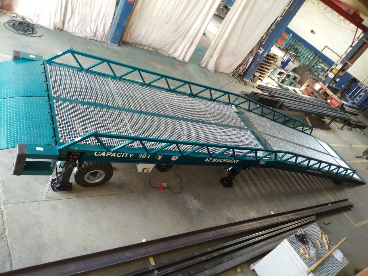 جديد منحدر تحميل AZ RAMP STAR-15-ZR-LLO-E mobile loading ramp: صور 6