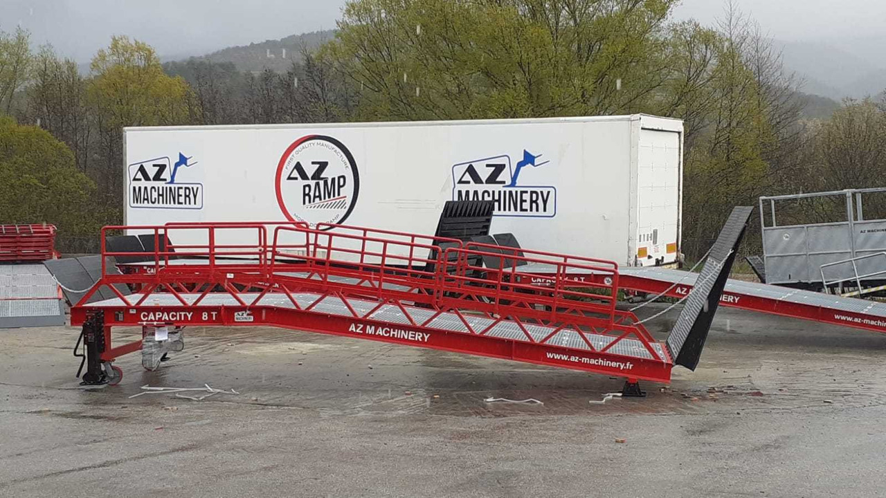 جديد منحدر تحميل Loading Ramp with with hydraulic tilting bridge -  AZ RAMP - STAR-RL- 12T. 12 ton capacity: صور 14