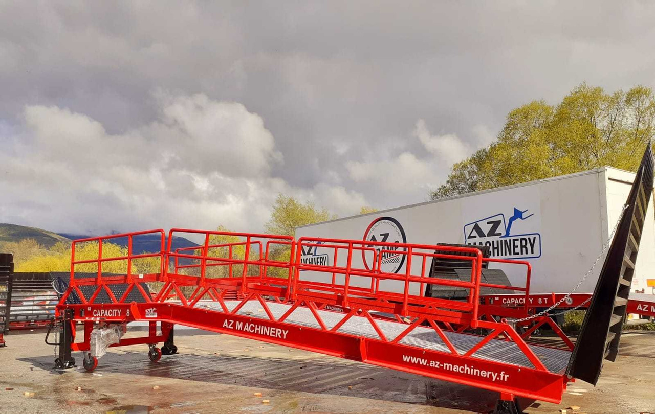 جديد منحدر تحميل Loading Ramp with with hydraulic tilting bridge -  AZ RAMP - STAR-RL- 12T. 12 ton capacity: صور 13