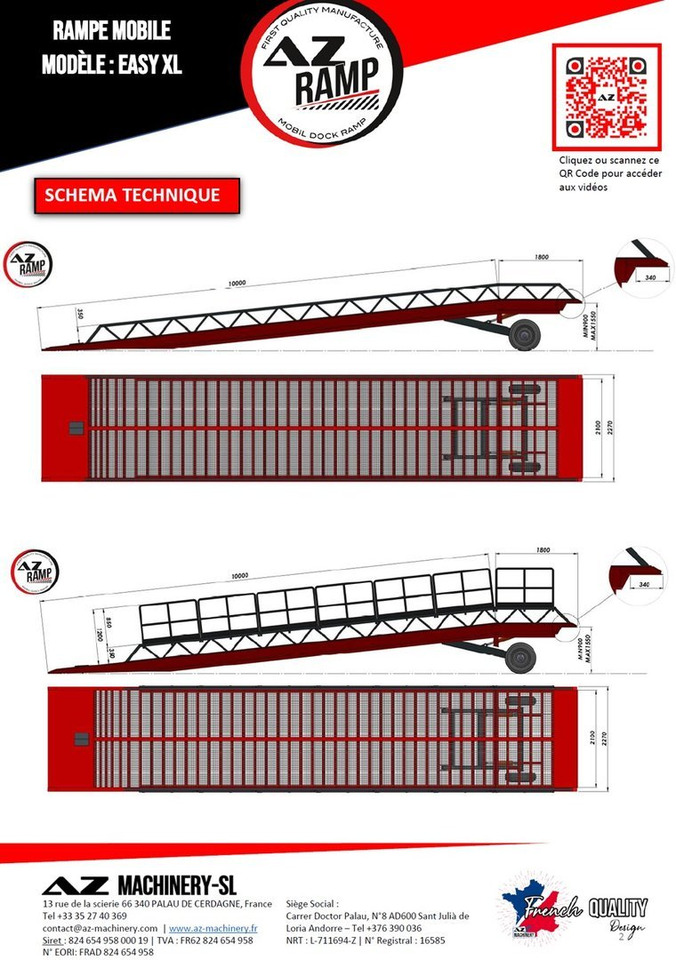 **RENTAL 12-24-36 Month** AZ RAMP-EASY XL-8 . Mobil Loading Ramp - منحدر تحميل: صور 5 **RENTAL 12-24-36 Month** AZ RAMP-EASY XL-8 . Mobil Loading Ramp - منحدر تحميل: صور 5