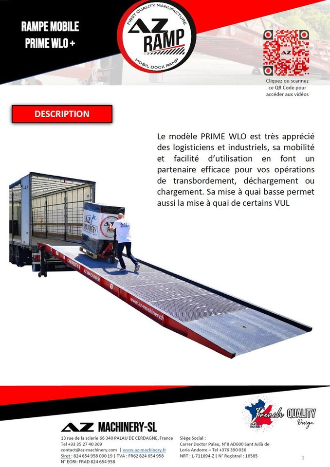 **RENTAL 12-24-36 Month** AZ RAMP-PRIME PRIME WLO + 8 . Industrial Mobil Loading Ramp - منحدر تحميل: صور 3 **RENTAL 12-24-36 Month** AZ RAMP-PRIME PRIME WLO + 8 . Industrial Mobil Loading Ramp - منحدر تحميل: صور 3