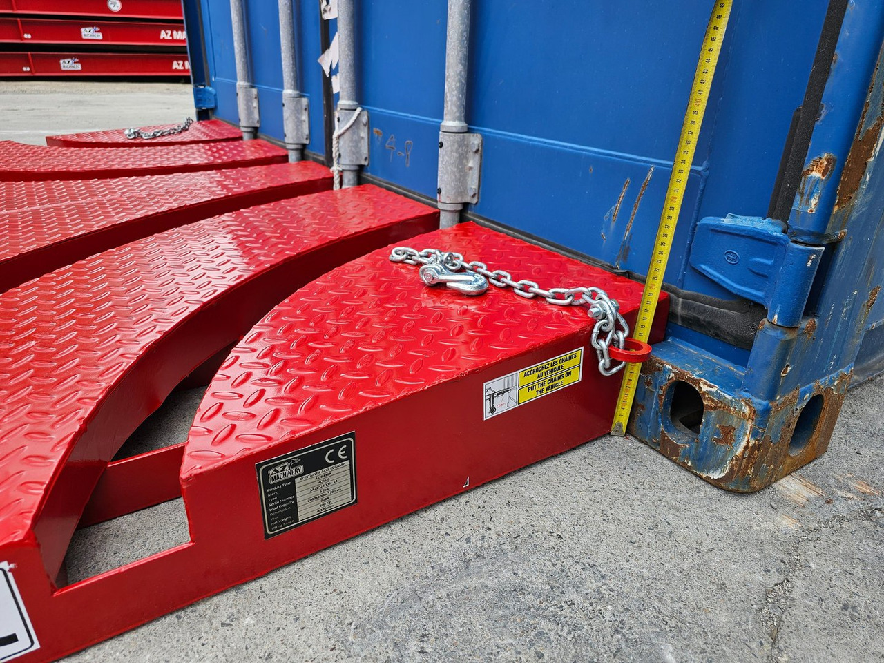 منحدر تحميل container loading ramp.AZ RAMP - Type: HCRS-08: صور 7
