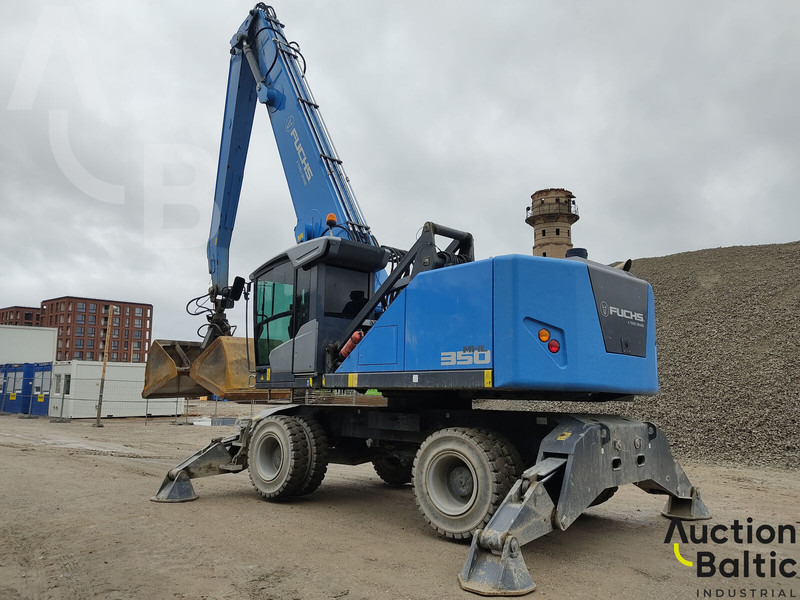 Fuchs MHL 350 - حفارة النقل والشحن: صور 4 Fuchs MHL 350 - حفارة النقل والشحن: صور 4
