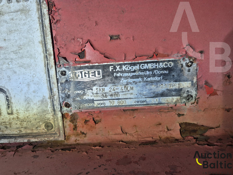 الخيمة نصف مقطورة Kögel SKM 24-400LM: صور 11