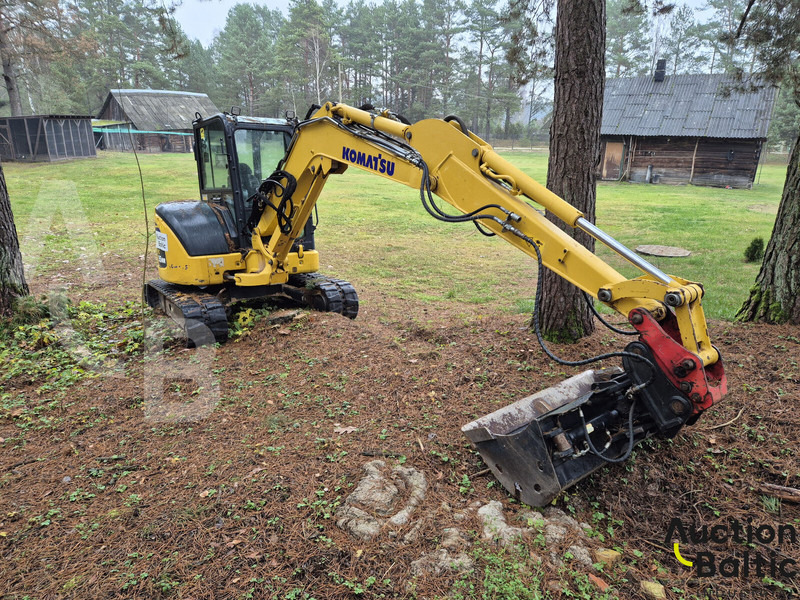 Komatsu PC55MR-5E0 - حفارة مصغرة: صور 1 Komatsu PC55MR-5E0 - حفارة مصغرة: صور 1