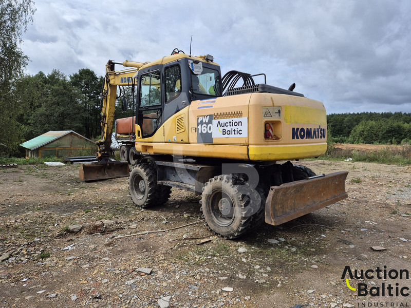 Komatsu PW160-7 - حفارة على عجلات: صور 4 Komatsu PW160-7 - حفارة على عجلات: صور 4