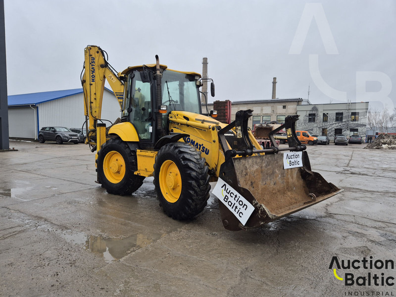Komatsu WB93S-5 - حفار متعدد الاستخدام: صور 1 Komatsu WB93S-5 - حفار متعدد الاستخدام: صور 1
